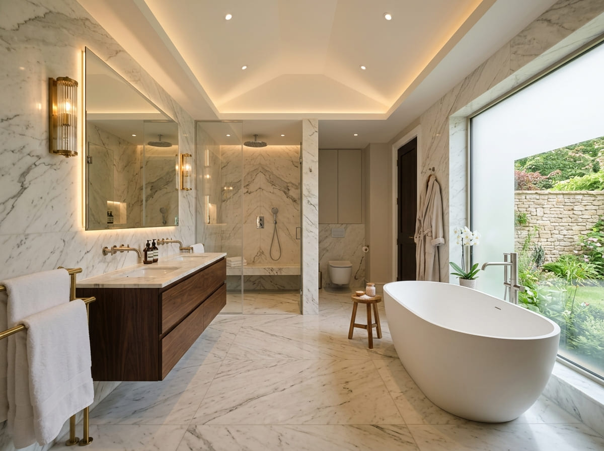 Custom Bathroom Renovation in Rowena